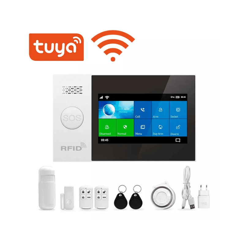 GSM-WF-107 | Tuya Wi-Fi 433Mhz GSM Alarm System