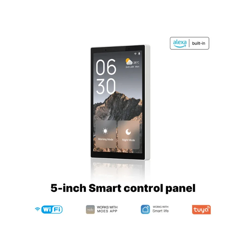 Tuya 5 inch Control Panel with Zigbee Gateway
